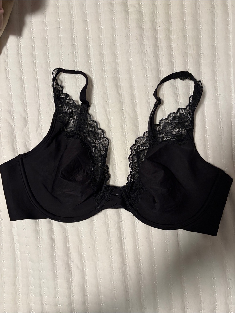 Soma Black Lace Underwire Bra
